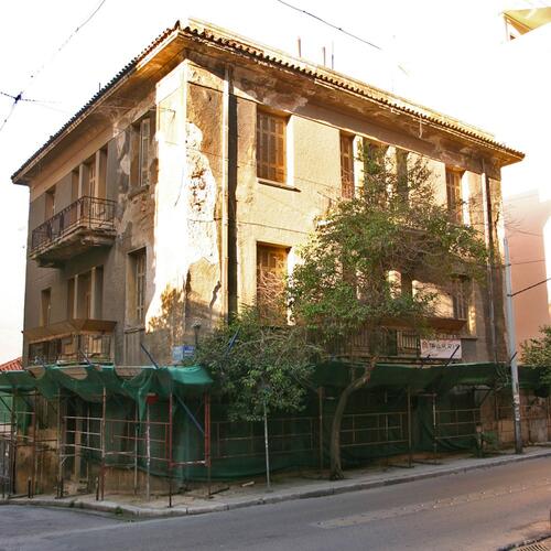 Εικόνα προεπισκόπησης σκαλωσιάς από το έργο Σκαλωσιές σε Διατηρητέο Κτίριο  Εξάρχεια-Γκύζη, Αθήνα